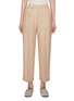 Main View - Click To Enlarge - PESERICO - Monogram Cropped Wide Leg Pants