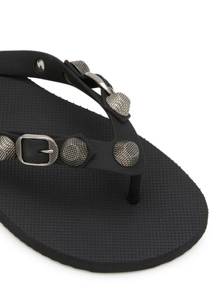 Detail View - Click To Enlarge - BALENCIAGA - Cagole Thong Rubber Sandals