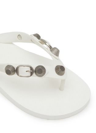 Detail View - Click To Enlarge - BALENCIAGA - Cagole Thong Rubber Sandals