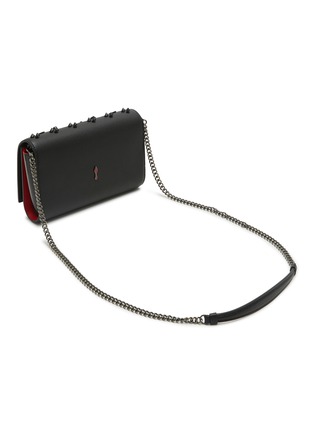 Detail View - Click To Enlarge - CHRISTIAN LOUBOUTIN - Paloma Loubinthesky Leather Clutch