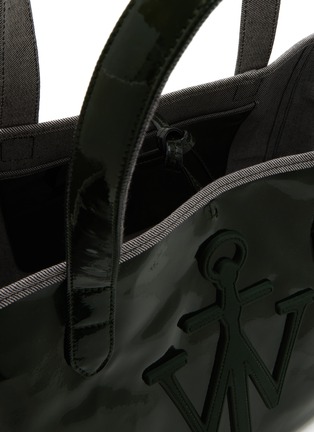 Detail View - Click To Enlarge - JW ANDERSON - Belt Coated Denim Tote Bag