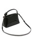 Detail View - Click To Enlarge - JW ANDERSON - Small JWA Corner Coated Denim Crossbody Bag