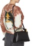 Figure View - Click To Enlarge - JW ANDERSON - JWA Patent Leather Corner Bag