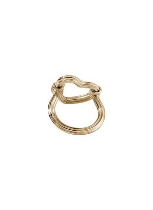 Detail View - Click To Enlarge - JOHN HARDY - Bamboo Diamond Pavé Ring — Size 7