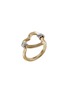 Detail View - Click To Enlarge - JOHN HARDY - Bamboo Diamond Pavé Ring — Size 7