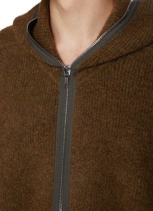  - RICK OWENS  - GIMP Oversized Alpaca Wool Blend Hoodie