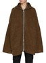 Main View - Click To Enlarge - RICK OWENS  - GIMP Oversized Alpaca Wool Blend Hoodie