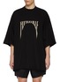 Main View - Click To Enlarge - RICK OWENS  - Porterville Embroidered T-shirt