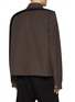 Back View - Click To Enlarge - RICK OWENS  - Zip Pocket Overshirt