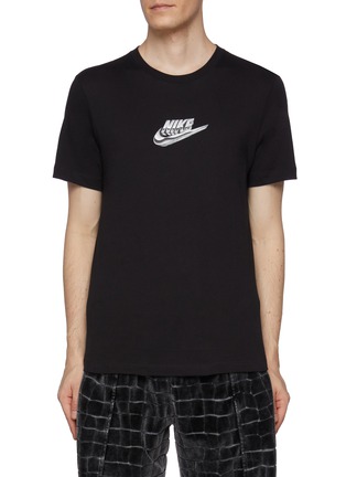 Main View - Click To Enlarge - NIKE - The Nike Sportwear Metallic Logo T-Shirt