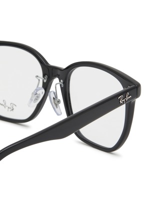 Detail View - Click To Enlarge - RAY-BAN - Acetate Round Optical Glasses