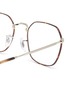 Detail View - Click To Enlarge - RAY-BAN - Metal Irregular Glasses