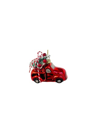 Main View - Click To Enlarge - SHISHI - Glass Car Bauble — Shiny Red