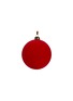 Main View - Click To Enlarge - SHISHI - Velvet Glass Bauble — Red