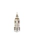 Main View - Click To Enlarge - SHISHI - Glass Big Ben Ornament — Mat White/Silver/Gold