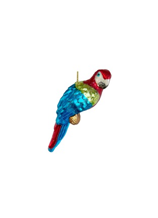 Main View - Click To Enlarge - SHISHI - Parrot Glass Bauble — Red/Blue