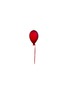 Main View - Click To Enlarge - SHISHI - Glass Balloon Ornament — Transparent Mat Red