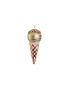 Main View - Click To Enlarge - SHISHI - Ice Cream Glass Bauble — Pink/Gold