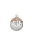 Main View - Click To Enlarge - SHISHI - Glittered Iced Glass Ball Ornament — Champagne