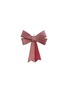 Main View - Click To Enlarge - SHISHI - Velvet Bow Glitter Bauble — Pink/Champagne