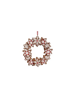 Main View - Click To Enlarge - SHISHI - Gingerbread Wreath Bauble