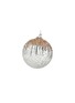 Main View - Click To Enlarge - SHISHI - Glittered Iced Glass Ball Ornament