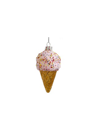 Main View - Click To Enlarge - SHISHI - Glass Ice-Cream Ornament — Pink