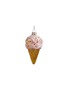 Main View - Click To Enlarge - SHISHI - Glass Ice-Cream Ornament — Pink