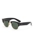 Main View - Click To Enlarge - RAY-BAN - Mega Clubmaster Acetate Square Sunglasses