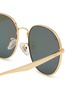 Detail View - Click To Enlarge - RAY-BAN - Metal Round Sunglasses