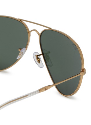 Detail View - Click To Enlarge - RAY-BAN - Aviator Metal Sunglasses