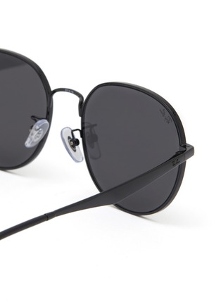 Detail View - Click To Enlarge - RAY-BAN - Metal Round Sunglasses