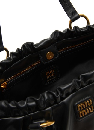 Detail View - Click To Enlarge - MIU MIU - Medium Joie Leather Shoulder Bag