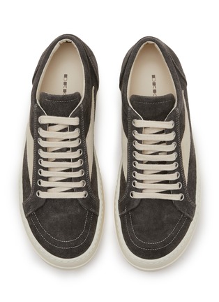 Detail View - Click To Enlarge - RICK OWENS DRKSHDW - Vintage Suede Low Top Men's Sneakers