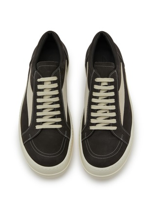 Detail View - Click To Enlarge - RICK OWENS  - Vintage Leather Low Top Sneakers