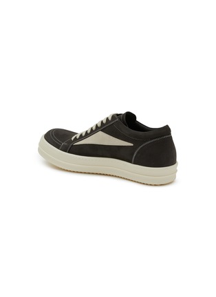  - RICK OWENS  - Vintage Leather Low Top Sneakers