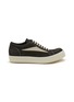 Main View - Click To Enlarge - RICK OWENS  - Vintage Leather Low Top Sneakers