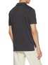 Back View - Click To Enlarge - JAMES PERSE - COTTON SUEDED POLO SHIRT