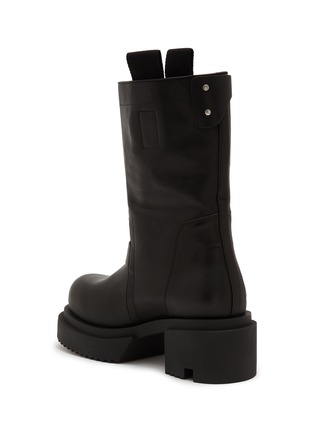  - RICK OWENS  - Bogun Leather Boots