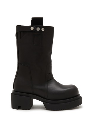 Main View - Click To Enlarge - RICK OWENS  - Bogun Leather Boots