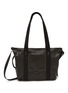 Main View - Click To Enlarge - RICK OWENS  - Trolley Leather Crossbody Bag