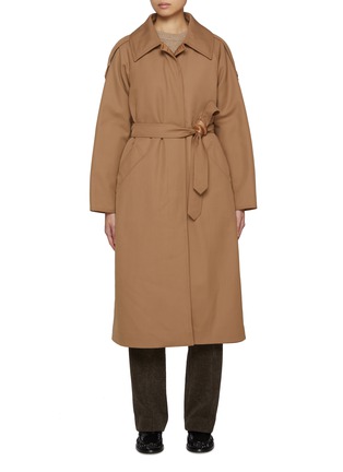 Main View - Click To Enlarge - HERNO - Belted Reversible Puffer Coat