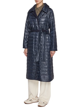 Detail View - Click To Enlarge - HERNO - Reversible Belted Puffer Coat