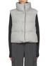 Main View - Click To Enlarge - HERNO - Faux Fur Cashmere Silk Puffer Vest