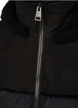  - HERNO - Hooded Shearling Puffer Jacket