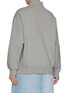 Back View - Click To Enlarge - DRIES VAN NOTEN - High Neck Asymmetrical Zip Sweater