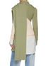 Back View - Click To Enlarge - DRIES VAN NOTEN - One Shoulder Drape Wool Scarf Top