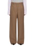 Main View - Click To Enlarge - DRIES VAN NOTEN - Wide Leg Checked Wool Trousers