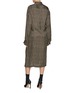 Back View - Click To Enlarge - DRIES VAN NOTEN - Asymmetrical Hem Dot Shirt Dress