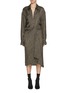 Main View - Click To Enlarge - DRIES VAN NOTEN - Asymmetrical Hem Dot Shirt Dress